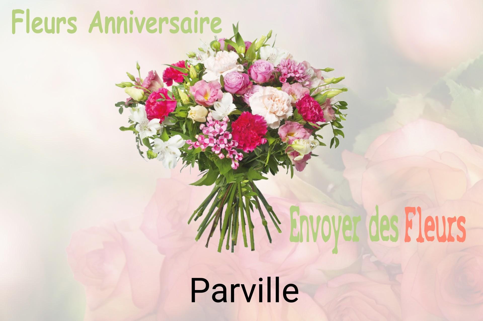 Bouquet de fleurs d’anniversaire livré à Parville