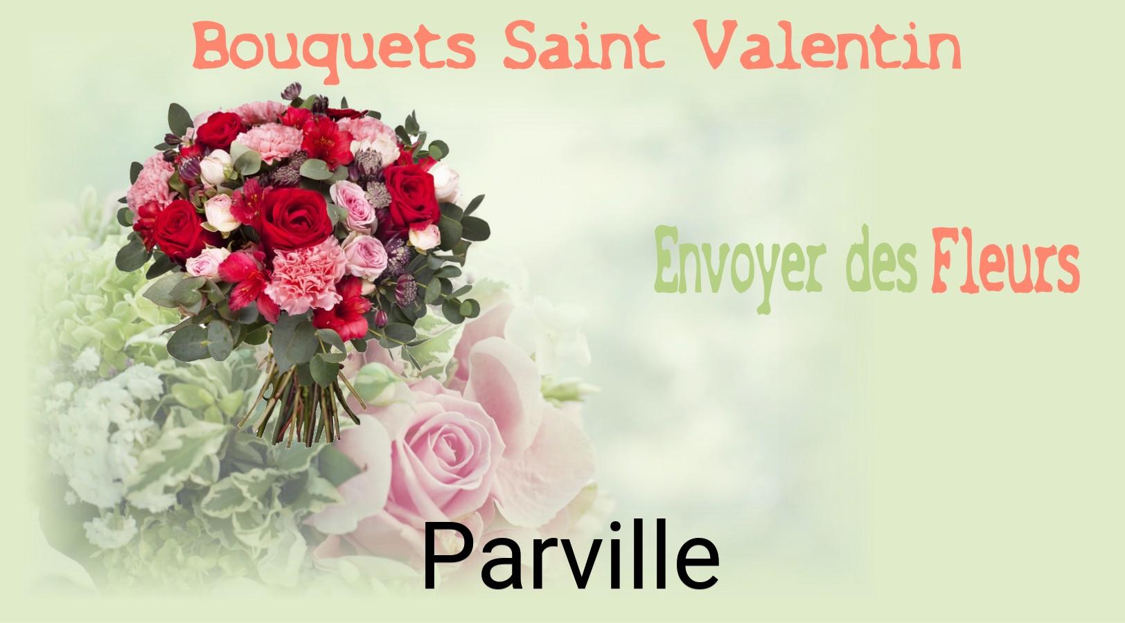 Roses de Saint-Valentin livrées à Parville